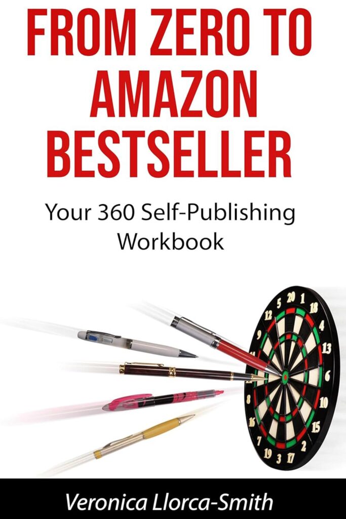 Book on Amazon titled From Zero to Amazon Bestseller from Veronica Llorca Smith