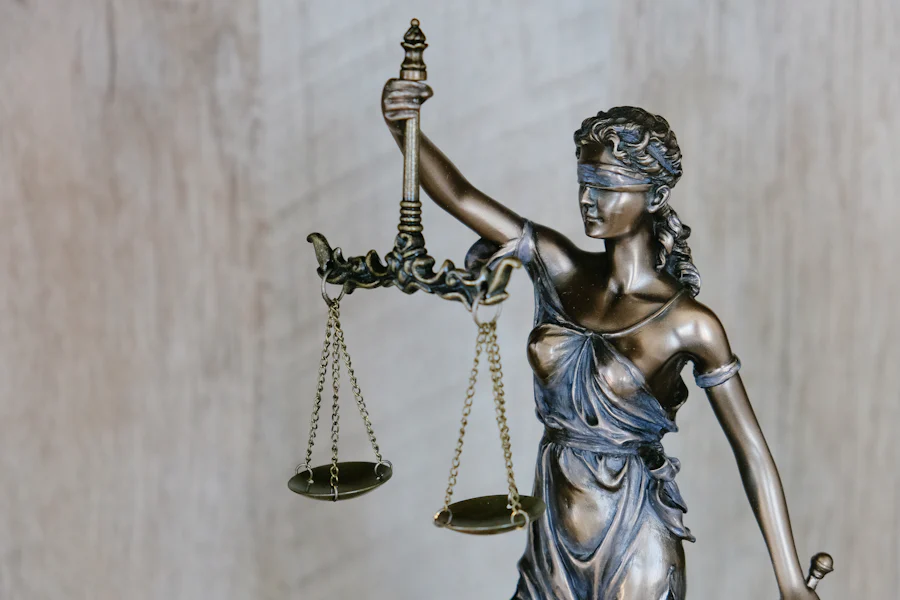 statue representing law